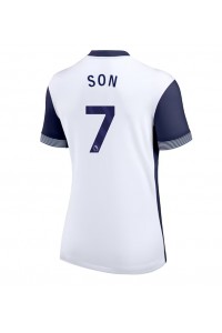 Fotbalové Dres Tottenham Hotspur Son Heung-min #7 Dámské Domácí Oblečení 2024-25 Krátký Rukáv